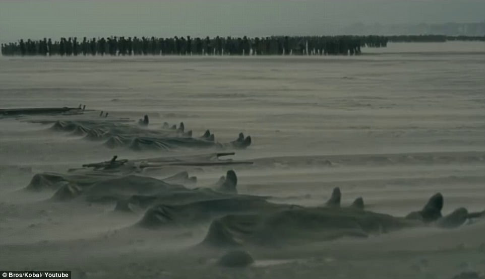 More than 40,000 soldiers lost their lives for their comrades' freedom. The film Dunkirk showed the bodies on the beach, with the thousands of troops leaving their friends behind as they desperately evacuated the area