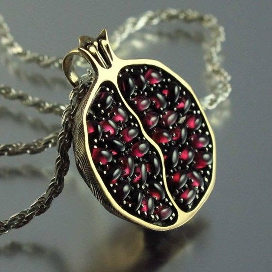 http://www.pinterest.com/pin/49539664626632608/ Persephone's Pomegranate @Carmen Yee Stephens