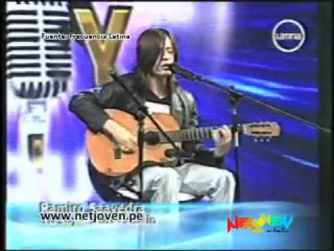 video que muestra a un peruano que canta igual que kurt cobain