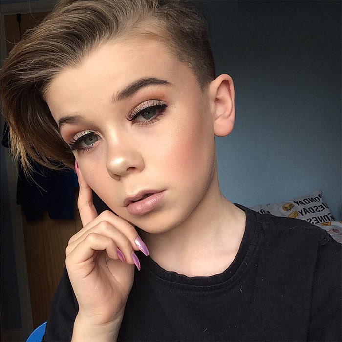 9 year old makeup artist
