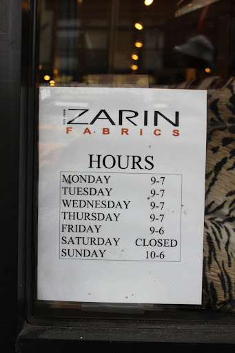 Fabric Store «Zarin Fabrics», reviews and photos, 69 Orchard St, New York, NY 10002, USA