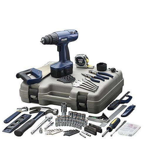 Allied 39025 14.4Volt NiCad 3/8Inch Cordless Drill Kit with 178