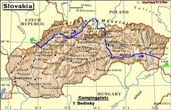 Hohe Tatra Karte | Karte