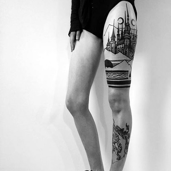 New and Trendy Dotwork Tattoo Ideas for 2016 (34)
