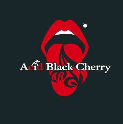 50 グレアロゴ Acid Black Cherry 壁紙