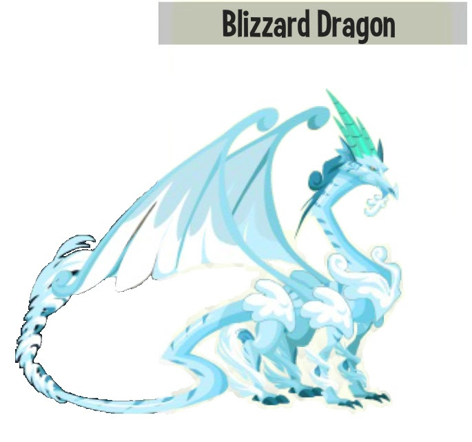Dragon City Ice Dragon : Ice + water = icecube or ice cream. 