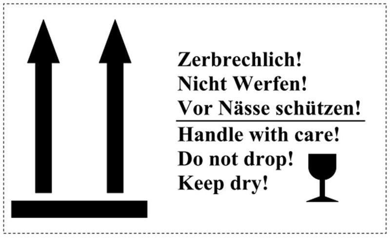 Bitte Nicht Werfen Zerbrechlich Pdf - Etikett "Nicht werfen" - www
