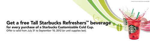 Refreshment Tumble Offer