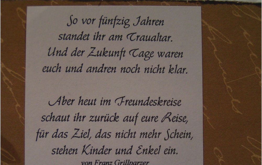 Spruch Zur Goldenen Hochzeit Lustig Germany Hochzeit