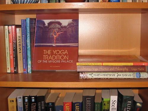 Susie's yoga bookshelf 2