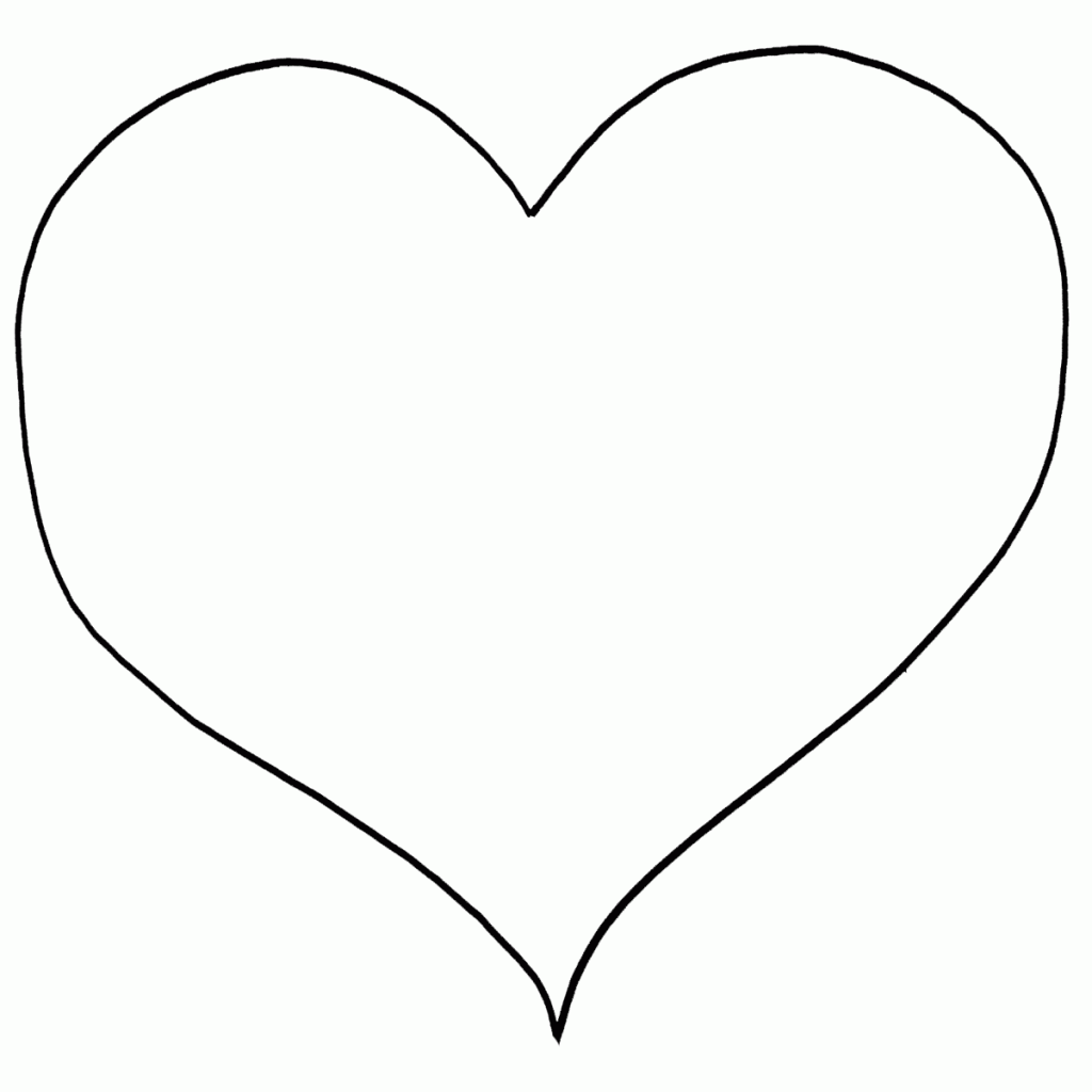 Heart Coloring Pages - Effy Moom