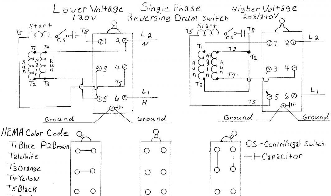 Dayton Capacitor Start Motor Wiring Diagram - Wiring Diagram