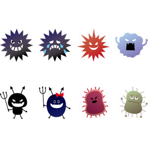 ダウンロード可能 ばいきん イラスト かわいいフリー素材集 いらすとや