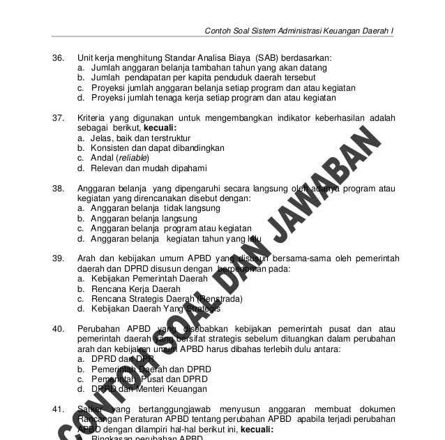 Kumpulan Soal Tes Masuk Kantor Akuntan Publik Halaman Sekolah