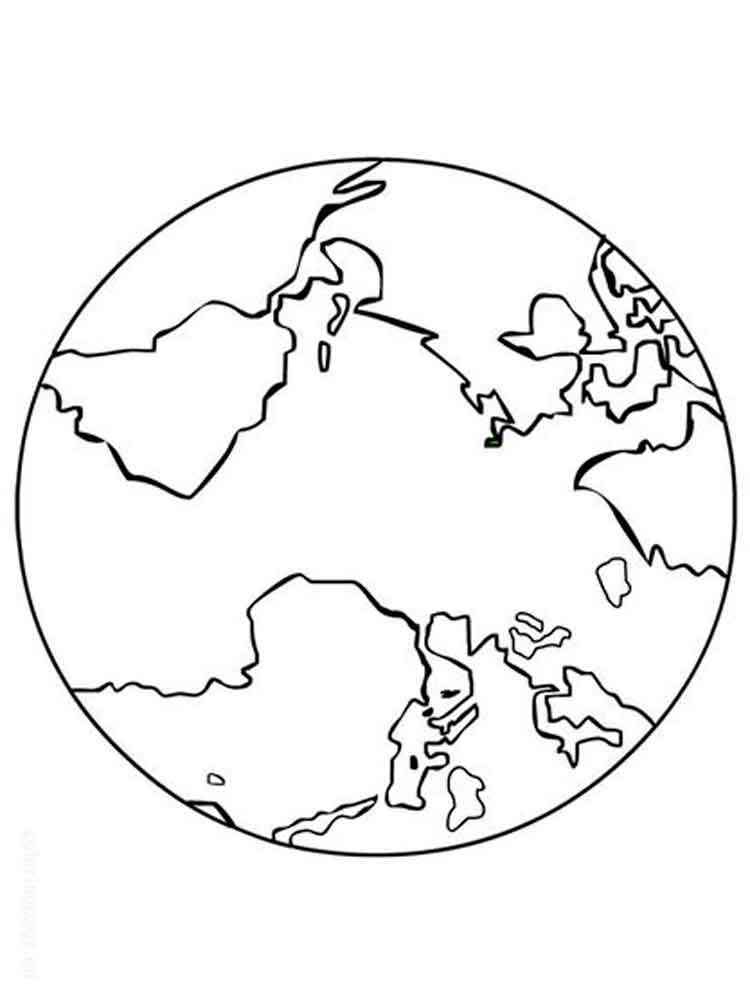 Coloring Page The Earth - 310+ File Include SVG PNG EPS DXF
