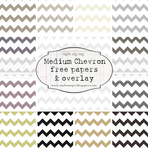 Preview Collage NEUTRAL tight medium CHEVRON mel stampz