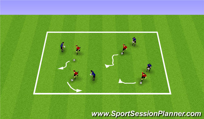 Football Soccer JASA Spark 4 Technical Attacking skills