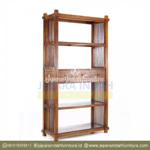 Rak Buku Kayu Jati Minimalis Rak Buku Kayu Jati Minimalis
