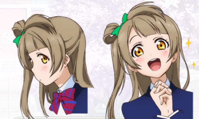 ラブリー ことり ちゃん 髪型 無料の髪型画像