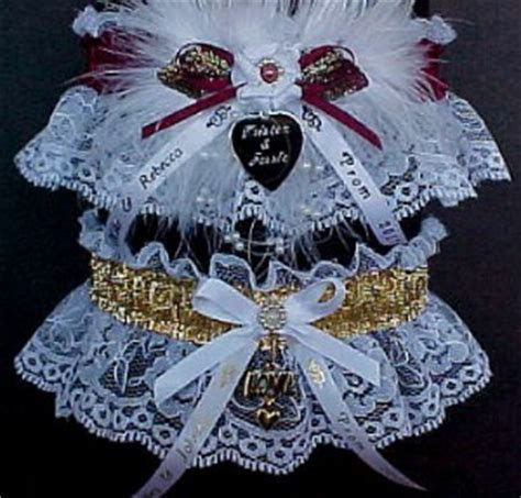 Personalized Garters for Prom / Wedding / Bridal. Custom Personalized Garters for Prom / Wedding / Bridal. Custom