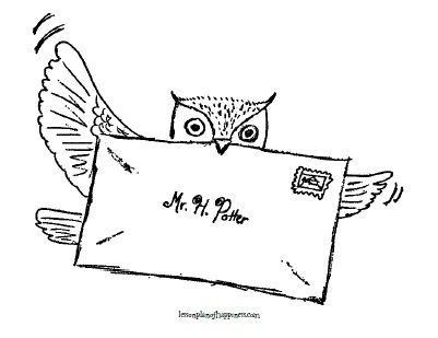 Harry Potter Hedwig Coloring Pages - Ferrisquinlanjamal