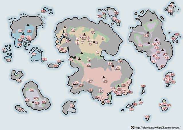 31 Ni No Kuni World Map - Maps Database Source