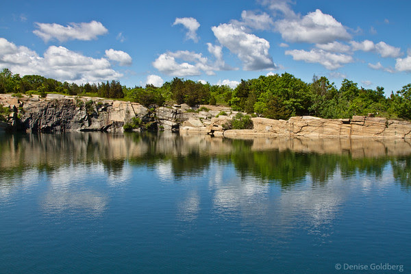 reflections, at Halibut Point State Park