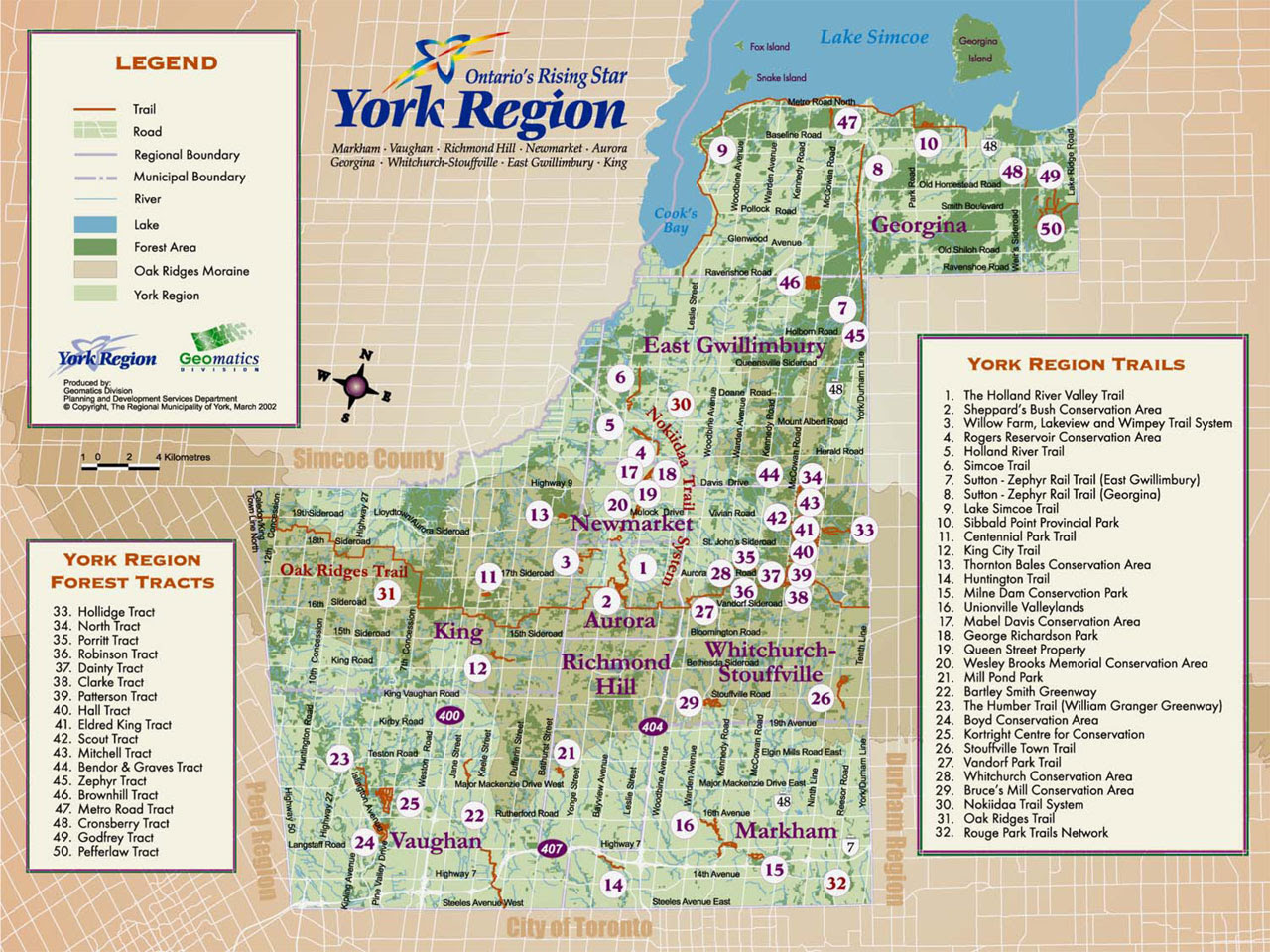 Map Of York Region Terminal Map