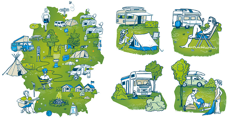 Campingplätze Deutschland Karte | Karte