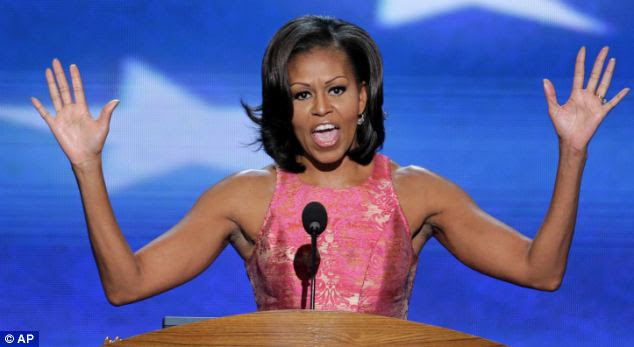Image result for michelle obama arms