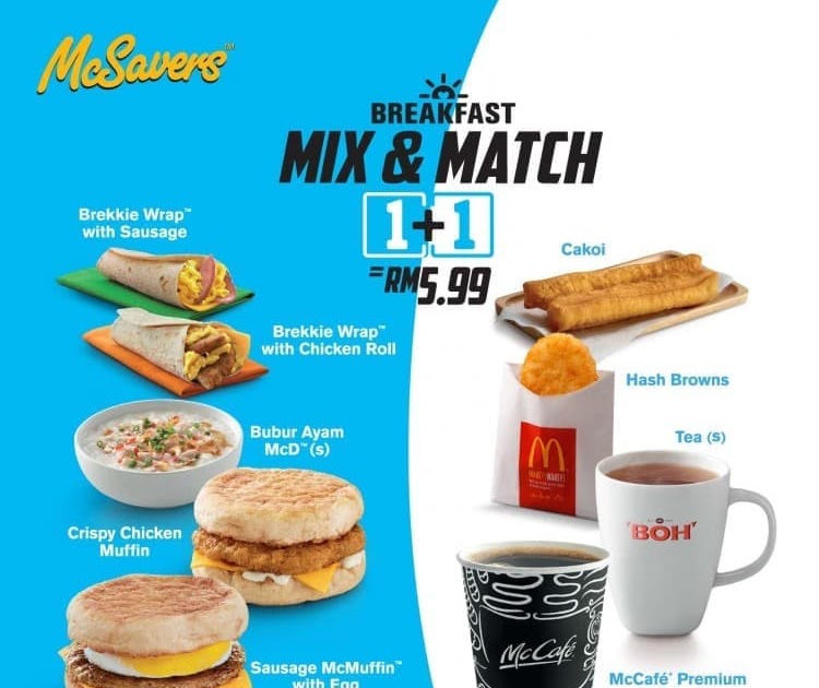 Mcd Breakfast Malaysia Time / Get all your mcdonald's favorites