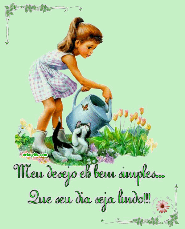Meu desejo é bem simples... Que seu dia seja lindo!!! - Recados e Imagens para orkut, facebook, tumblr e hi5