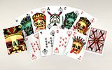 David M. Cook's skull inspired set of playing cards!