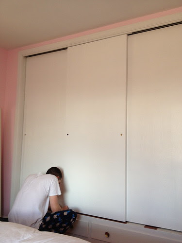 Closet Doors Painted!