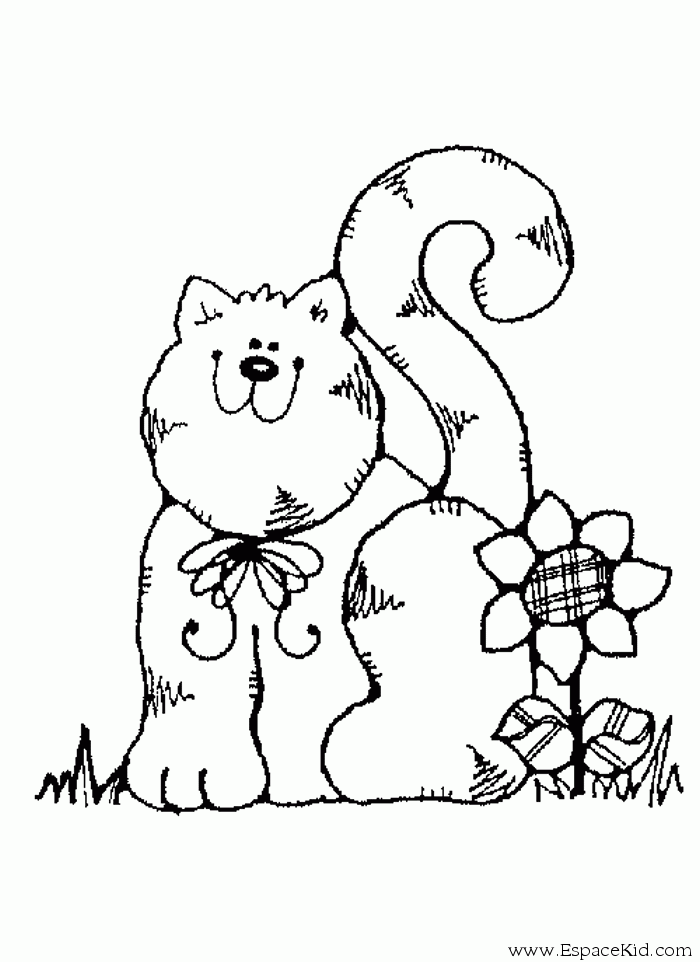 √ Télécharger image de petit chat a colorier 230710