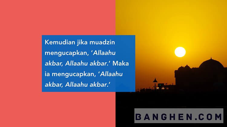Doa Setelah Adzan Sesuai Sunnah Rumaysho - Kumpulan Doa