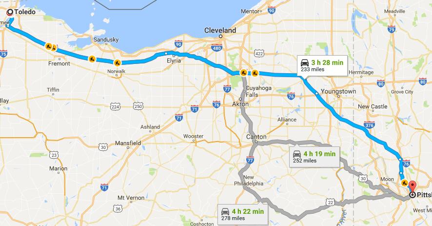 Toll Roads In Ohio Map | Nyc Map