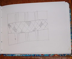 raffia mat sketch