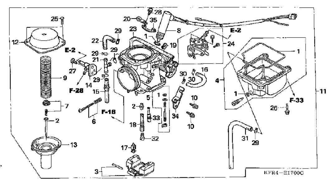 Honda rancher 350 schematics