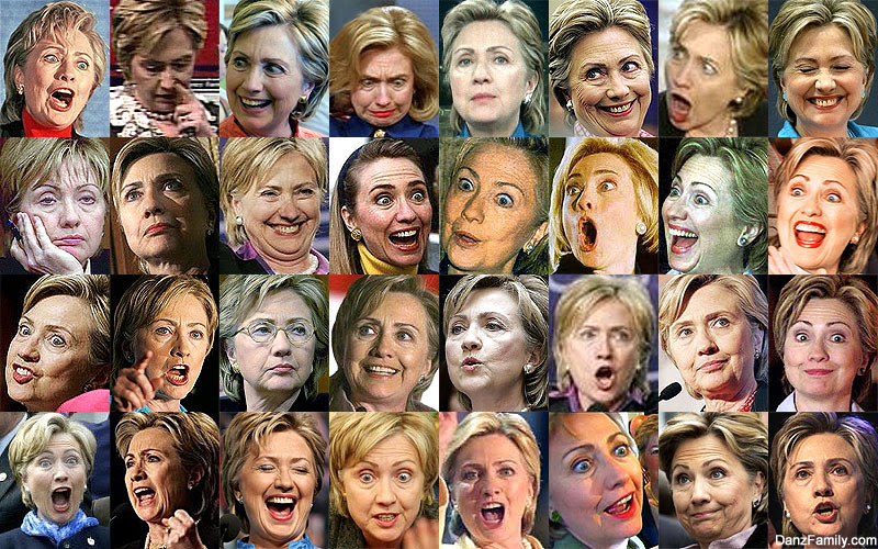 Résultat de recherche d'images pour "clones hillary"