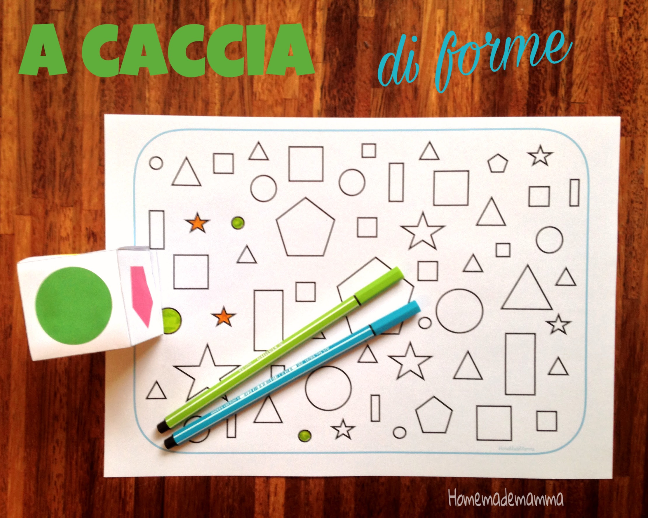 Cuppaiprecpi Figure Geometriche Schede Didattiche Per Bambini Autistici Da Stampare