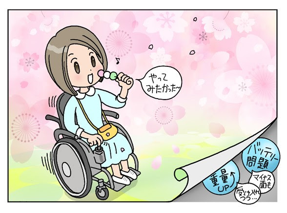 かわいい 車椅子 イラスト 簡単 Kuruma