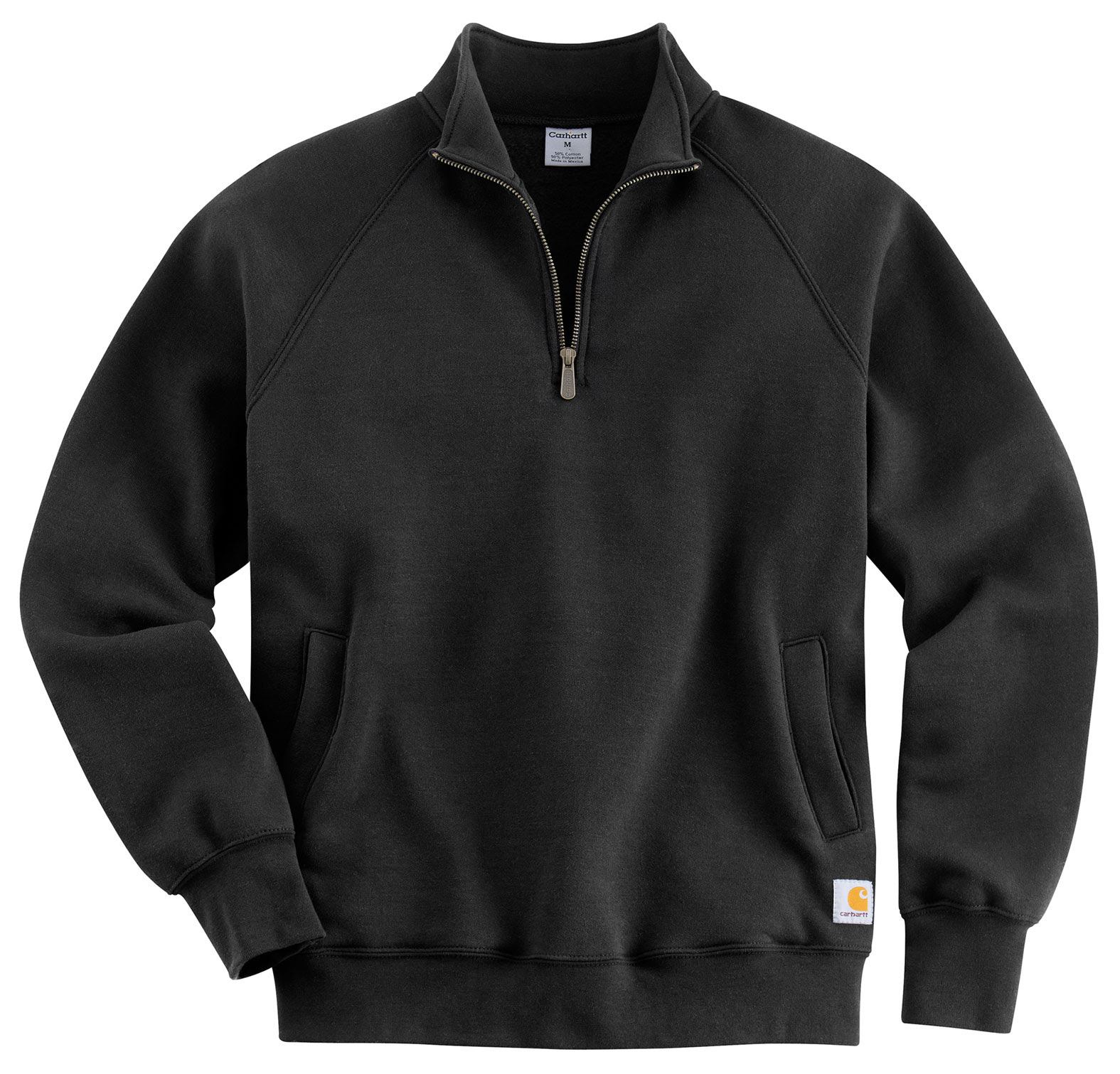 419+ Mens Quarter Zip Sweatshirt Mockup Back View Of Zipped Pullover ...