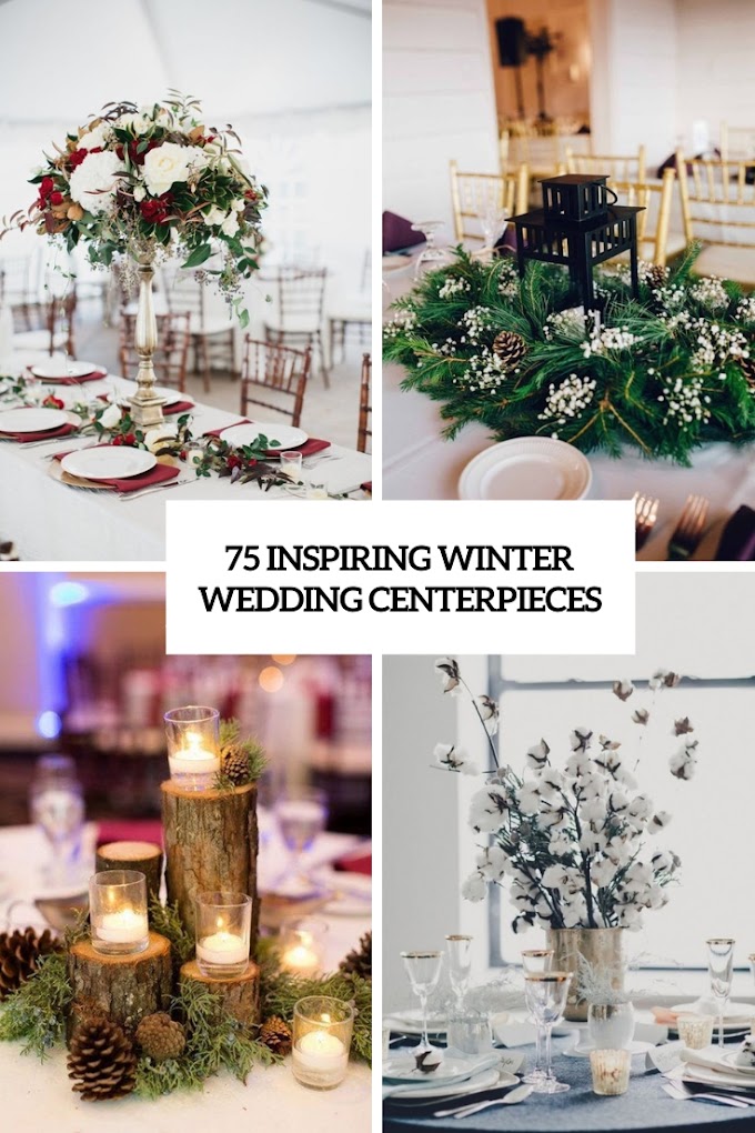 December Wedding Centerpieces : 75 Inspiring Winter Wedding Centerpieces Weddingomania : A cute rustic wedding centerpiece of a burlap wrapped fir tree with a vintage key and tag.