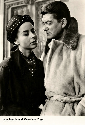 Jean Marais & Geneviève Page in L'honorable Stanislas, l'agent secret