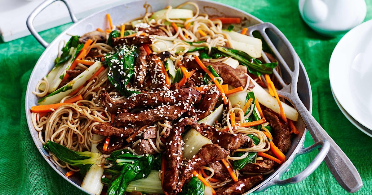COOL CAKE RECIPES: Beef Soba Noodle Bowl.