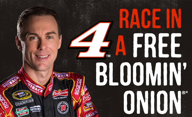 Race in for a Free Bloomin' Onion®* Monday 10/11