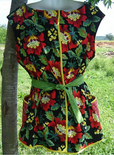 Summer Sassy Apron Back from Lucy B