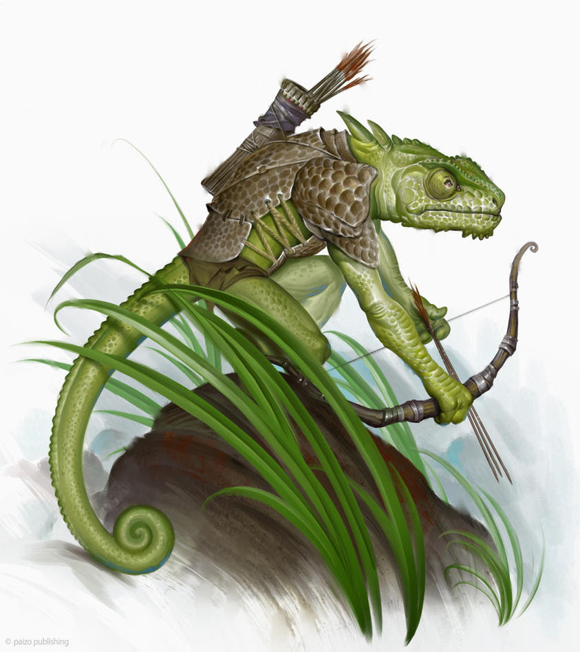 Notes of the Wandering Alchemist: Re-Skinning: Lizardfolk From Around