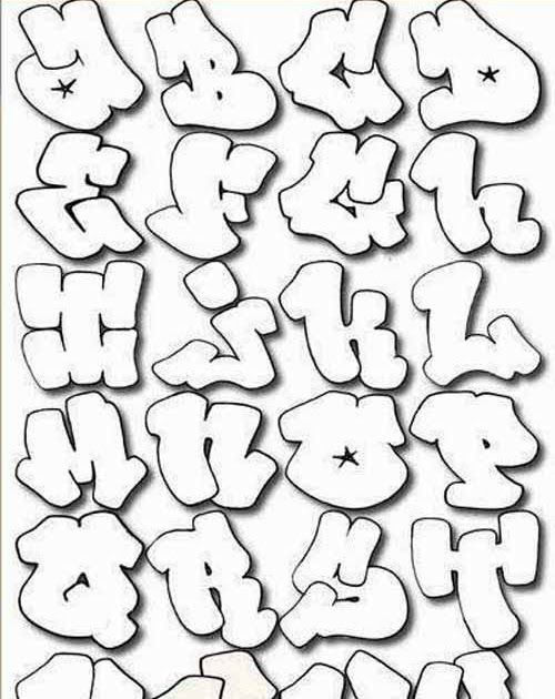 Huruf Grafiti Huruf U 670 Koleksi Foto Graffiti Throw Up Abc Gratis